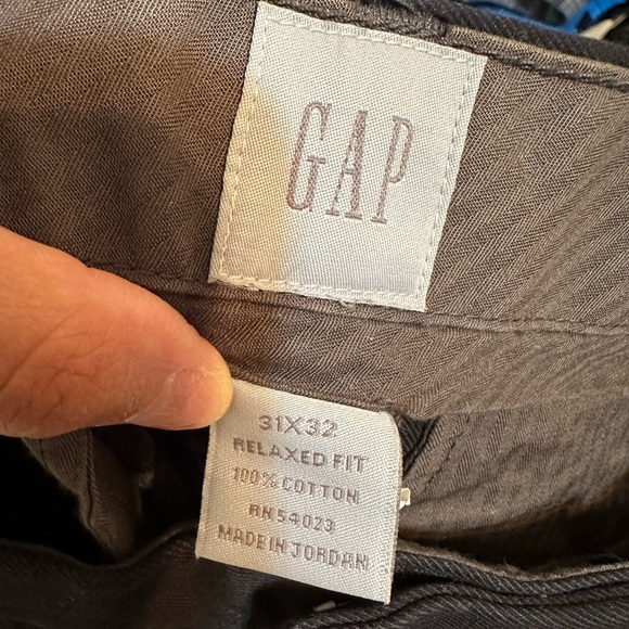 GUC GAP Black Cotton Chino Pants - Picture 3 of 7
